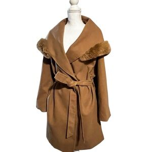 H&M Brown Teddy Jacket